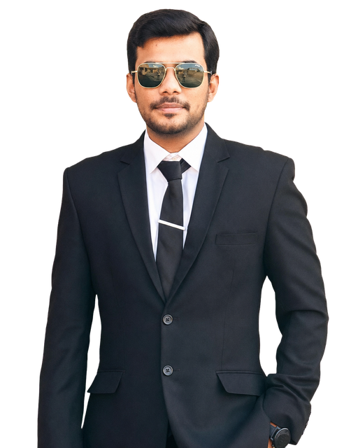 Sheikh Imran Mustafa in professional attire